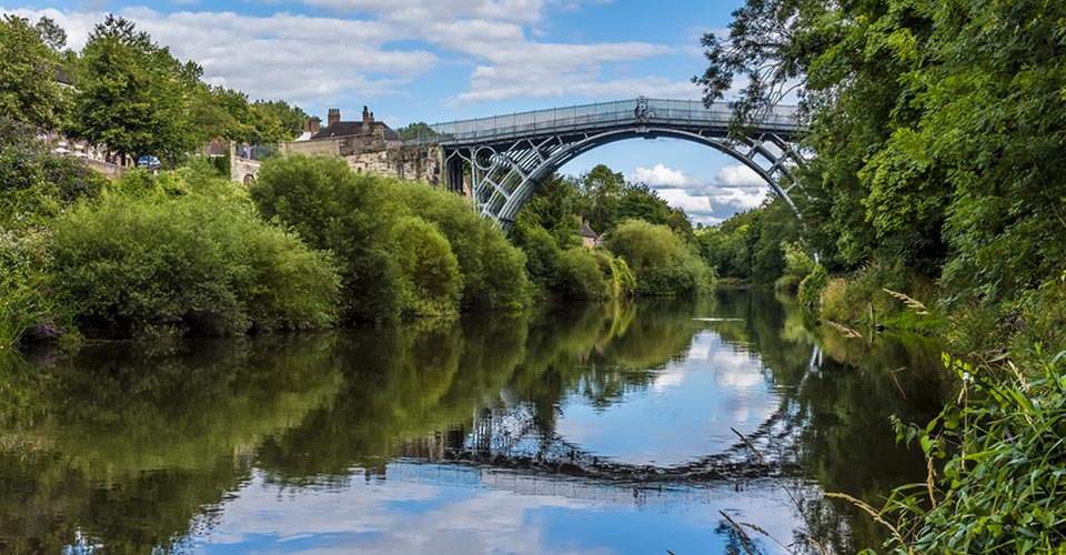 Ironbridge Gorge in Shropshire