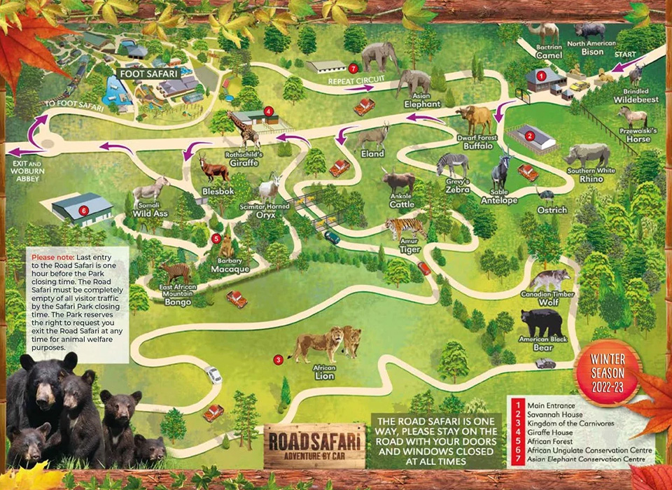 safari park in woburn